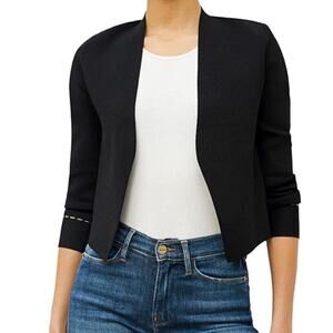 M.M. LaFleur Sant Ambroeus Black jardigan, size small, MSRP $374, Bestseller